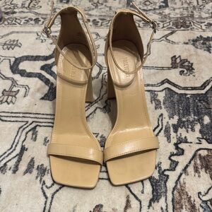 Forever 21 Beige Block Heels